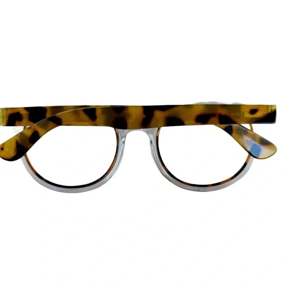Peepers Olympia Clear Tortoise Limited Edition Readers Reading Unisex Eyeglasses - Picture 2 of 11
